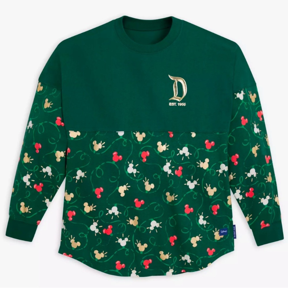 Disneyland Mickey Mouse Holiday Spirit Jersey
